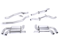 Système d'échappement sport Milltek résonné (système légèrement plus fort). Porsche 958 Cayenne Turbo - 95811191020, 95811191021, 95811191022, 95811191023, 95811191320 - SSXPO109