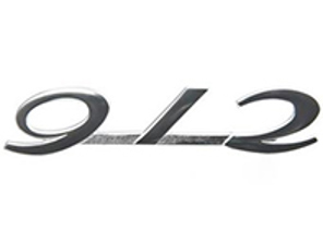 '912' Chrome Rear Badge. Porsche 912 65-69 - 90255930523