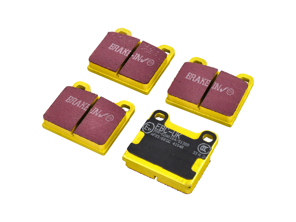 EBC GELBE Bremsbeläge „Fast Road“ hinten. Porsche 911 / 930 (OE-Teilenummer 91135295003 / 91135295004) - 91135295005, 91135295003, 91135295004, 91135295006, 91135295007 - DP4104R