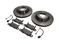 HINTERE Bremsbeläge und Bremsscheibenpaket Porsche 991.2 - 99635240502, 99635240602, 99135240301, 99135240401, 99160918300