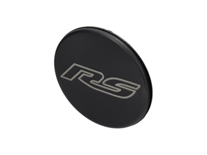 Coprimozzo con logo "RS", nero lucido. Porsche 992 GT3 / RS / ST 2021>> - 9P1601349MJE1, 9P1601349M