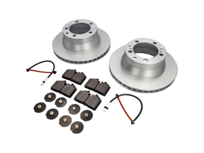 Pack plaquettes et disques de frein arrière Porsche 968 ABS - 95135204105ABS, 95135204105, 96435193903BRE, 96435193903, 94461236502, 99635208600, 99635208602