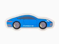 Steckpuzzle aus Holz - Blauer Porsche 911