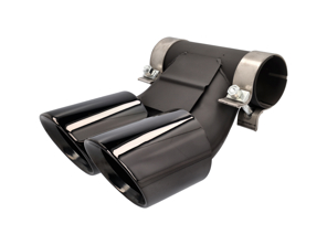 Tubos de escape DesignTek con acabado negro para Porsche 982 / 982C - 982251187H, 982251187N, 982251187L, 982251187R, 982251187G, 982251187J, 982251187Q, 982251187K, 982251187P