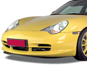 Front bumper GT3 look. Porsche 911 (996) 2003-06 - FSK911