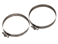 Titanium uitlaatbevestigingsbandset. Porsche 911 1984-89 - 93011117500, 93011115900
