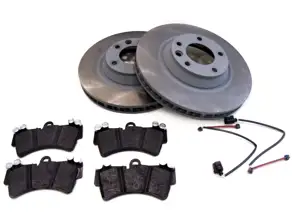 Vordere Bremsscheibe und Bremsbeläge für Fahrzeuge mit mindestens 19-Zoll-Rädern Taycan Turbo 9J1. Scheibengröße 415 mm x 40 mm - 9Y0615301AF, 9Y0615302AF, 9Y0698151AQ, 971907637