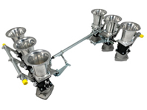 Jenvey 3 螺栓 45 毫米独立节气门体套件。保时捷 964 - WFR024, WFR029, WFR043, WFR060, WFR505, WFR024 - ABF2/65, RH01, RH01M, TP1, TP11