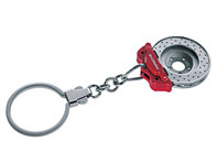 Porsche Brake-disc keyring, Red - WAP05030215