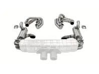 Sistema di scarico sportivo CARGRAPHIC GT retroattivo con ID42 GT, con riscaldamento, senza valvole, per silenziatore GT3. Porsche 964 Carrera 2/4/RS - 96411104504, 96411104605, 96411104502, 96421103905, 96421103932, 96421104004, 997111027A1