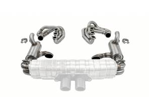 CARGRAPHIC GT Sport排气系统，复古风格，带ID42 GT，带加热功能，无阀门，适用于GT3消音器。保时捷964 Carrera 2/4/RS - 96411104504, 96411104605, 96411104502, 96421103905, 96421103932, 96421104004, 997111027A1