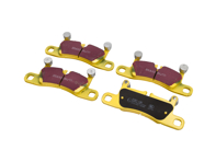 Plaquettes de frein arrière EBC YELLOW « Fast Road ». Porsche 958 Cayenne - PAA352451A, 7P0698451, 95835293900 - DP 42098R, DP42098R, DP-42098R
