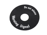 Sticker, noodlichtschakelaar, Engels. Porsche 911/912 - 90161362902, 1601501900 - JG.629.02, 1601501900