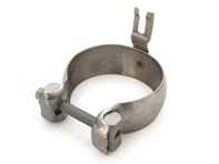 Abrazadera del colector de escape. Porsche 957 Cayena 4.8L - 95511110870, 95511110850