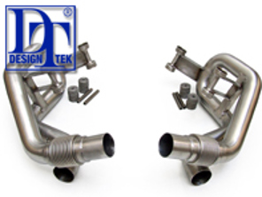 Silenciador de escape secundario Bypass DesignTek para Porsche 991 S 3.8L - 175909-01, 99111132101, 99111132103, 99111132102, 99111132501, 99111132502, 99111132503, 99111132201, 99111132203, 99111132601, 99111132602, 99111132603