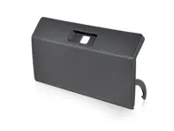 Glove compartment cover, Black. Porsche 924 / 944 LHD - 477857123B1DB, 477857123B