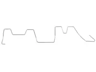 推杆管固定夹。保时捷 914 - 021109339 - 8111650100