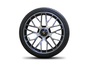 20' 991.2 Turbo '911 Turbo S' Jantes en alliage et pneus d'hiver Porsche d'origine - 99104460154