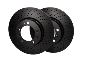 EBC 标准制动盘钻孔前部。保时捷 996 / 997 / Boxster / Cayman D1064 - 99635140501, 99635140601 - D1166