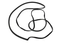Rear Window Glass Frame Seal. Porsche 996 - 99654552104, 99654552103, 99654552101