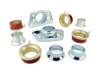 Kit cuscinetti a molla con piastre di copertura per Porsche 356 - 2061600, 64433313100, 64433313101, 2061601, 64433315100, 64433315101