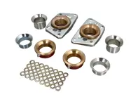 Kit cuscinetti a molla con piastre di copertura per Porsche 356 - 2061600, 64433313100, 64433313101, 2061601, 64433315100, 64433315101