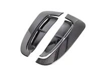 Kit prese d'aria laterali ala anteriore in fibra di carbonio. Porsche 971.1