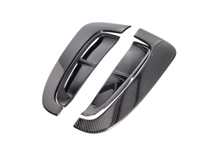 Kit d'évents latéraux d'aile avant en fibre de carbone. Porsche 971.1