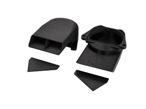 仪表板下方定向通风管（一对）。保时捷 911 1970-89 - 91157108501, 91157108601