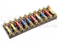 Fuse Rack ceramic 10-pole. Porsche 911 1987-89 - 91161208602