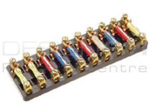 Fuse Rack ceramic 10-pole. Porsche 911 1987-89 - 91161208602