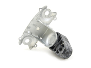 Rear exhaust muffler support bracket. Porsche 958 Cayenne - 95811115000