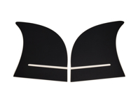 Stone chip guard set - black. Porsche 996 carrera 4s Paint protection film - SG996SB