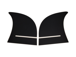 Steenslagbeschermerset - zwart. Porsche 996 carrera 4s Lakbeschermingsfolie - SG996SB