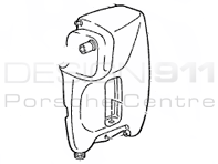 Water Reservoir. Porsche 928 1988>> - 92852807501