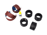 Kit de bagues en caoutchouc pour plaque à ressort. Porsche 911 / 930 / 912 - 2290003, 2290004, 64433313100, 90133319500, 90133300301, 90133300309, 91133300900, 91133300905, 91133300902, 91133300906