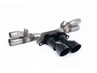 Silenciador trasero deportivo Milltek con derivación, molduras GT-100 Cerakote Black. Porsche 991.2 GT3 / GT3 RS 2018-20 - 99711102792, 99711102799, 99711102790 - SSXPO196