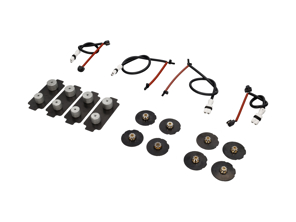 Brake wire sensors and shims package Porsche 997 front & rear - 99761275601, 99761275901, 99661236501, 99635108802, 99635208602, 99635208600