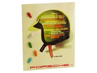 Porsche Magnetic Board with Set of 5 Magnetic Cars - WAP0500450C