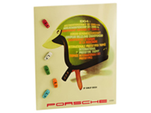 Porsche Magnettafel mit 5 Magnetautos im Set - WAP0500450C