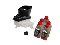 Engine coolant expansion tank kit. Porsche 986 Boxster / 987.1 Boxster 1997-06 - 99610614708, 99610614703, 99610614704, 99610614705, 99610614706, 99610614707