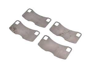 Titanium Brake Pad Heat Shields E8006. Porsche 997 Turbo / GT3 / GT3RS  (OE Part No 99735294901) - 24154, 07.B315.15, 07B31515, 99735294901 - E8006, T1730