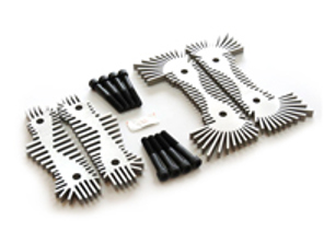 Caliper Cooler Kit Front & Rear for 996 Turbo or Carrera 4S with Larger 350 mm Rotors (not PCCB)