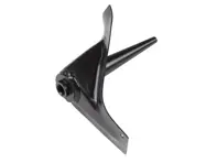 前踏板区域的轴承支架。保时捷 911 Turbo - 1683151370, 93050135901, 93050135901GRV, 1683151380, 93050136001, 93050136001GRV - 1683151370, 1683151380