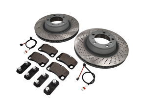 Pack Plaquettes et Disques de Frein ARRIÈRE Porsche 997 Turbo Sebro - 99735240502, 99735240602, 99761275402, 99735208602, 99735294905