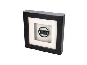 Steering wheel 911 '84-89 Porsche Art - Box framed 1:8 scale - 911347084081AJ, 911347084091AJ, 911347859011AJ, 911347859071AJ, 911347859077YA