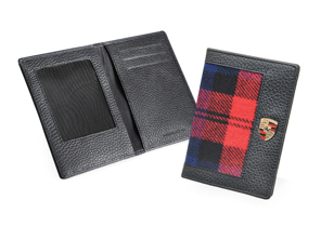 Porsche Classic Tartan vehicle registration case - PCG911200A