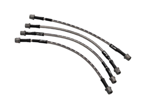 Jeu de durites de frein Goodridge en acier inoxydable. Porsche991.1/991.2/992 - 97035513700, 99135513701, 9A761177500, 9Y0611775, SPR0802-4P