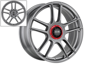 20' OZ Indy HLT Titanium Center Lock Look Räder für Porsche Auto