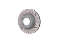 Bremsscheibe hinten, gebohrter Monoblock, 330x28mm. Porsche 996 / 997 (OE Nr. 99635240502 und 99635240602) - 99635240501, 99635240502, 99635240601, 99635240602 - PRL31124, PRR31224